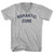 Romantic Zone Adult Cotton V-neck T-shirt - Grey Heather
