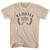 Baddies Crossed Badminton Rackets and Shuttle Cock Adult Cotton T-shirt - Creme
