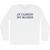 Ay Cabron No Mames Rage Font Adult Cotton Long Sleeve T-shirt - White