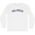 Holiness Adult Cotton Long Sleeve T-shirt - White