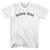 Buona Sera Adult Cotton T-shirt - White