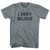 I Don't Believe Adult Tri-Blend T-shirt - Athletic Grey