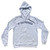 It Happended Cotton-Poly Blend Hoodie - White