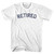 Retired Womens Cotton Junior Cut T-Shirt - White