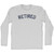 Retired Adult Cotton Long Sleeve T-shirt - Grey Heather