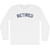 Retired Adult Cotton Long Sleeve T-shirt - White