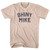 Shiny Mike Adult Tri-Blend T-shirt - Sand