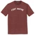 Fort Wayne Text White Font Mens Tri-Blend DTG T-shirt - Maroon Heather
