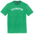 Lexington Text White Font Mens Tri-Blend DTG T-shirt - Green Kelly