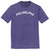 Philadelphia Text White Font Mens Tri-Blend DTG T-shirt - Purple Heather
