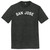 San Jose Text White Font Mens Tri-Blend DTG T-shirt - Black Heather