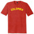 Colombia Country Name Mens Tri-Blend DTG T-shirt - Red Heather