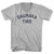 Daumaka Tiko Adult Cotton V-neck T-shirt - Grey Heather