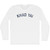 Khao Yai Adult Cotton Long Sleeve T-shirt - White