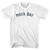 Maya Bay Adult Cotton T-shirt - White