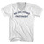 No One Knows I'm Straight Adult Cotton V-neck T-shirt - White