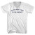 Do You Need A Ride To The Airport Adult Cotton V-neck T-shirt - White
