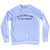 Do You Need A Ride To The Airport Adult Tri-Blend Sweatshirt - White