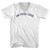 Un Poco Loco Adult Cotton V-neck T-shirt - White