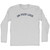 Un Poco Loco Adult Cotton Long Sleeve T-shirt - Grey Heather