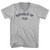 Republic of Fiji Adult Cotton V-neck T-shirt - Grey Heather