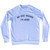 No One Knows I'm Here Adult Tri-Blend Sweatshirt - White