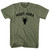 Most Aura HIM Trophy Adult Tri-Blend T-shirt - Military Green