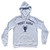 Most Aura HIM Trophy Cotton-Poly Blend Hoodie - White
