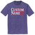 Custom Election Two Names and Year Art Mens Tri-Blend DTG T-shirt - Purple Heather