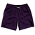 Black and Purple Checkerboard Swim Shorts 7.5" Inseam - Size XL - Final Sale - MS
