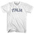 Italia Cotton T-Shirt - White - Large - Final Sale - M2