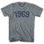 1969 Year Celebration T-Shirt - Athletic Grey Tri-Blend - Medium - Final Sale - M4