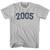 2006 Year Celebration T-Shirt - Athletic Cool Grey Tri-Blend - Men's Medium - Final Sale - M11