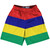 Mauritius Country Flag Lacrosse Shorts Made In USA - Mauritius Flag Color