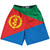 Eritrea Country Flag Lacrosse Shorts Made In USA - Eritrea Flag Color