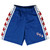 USA Miracle Blue Royal Dull Basketball Practice Shorts - Royal Blue