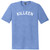 Killeen Text White Font Mens Tri-Blend DTG T-shirt - Blue Heather