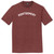 Montgomery Text White Font Mens Tri-Blend DTG T-shirt - Maroon Heather
