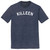 Killeen Text White Font Mens Tri-Blend DTG T-shirt - Navy Blue Heather