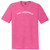 Fort Lauderdale Text White Font Mens Tri-Blend DTG T-shirt - Fuchsia Heather