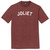 Joliet Text White Font Mens Tri-Blend DTG T-shirt - Maroon Heather