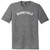 Sunnyvale Text White Font Mens Tri-Blend DTG T-shirt - Grey Heather