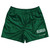 Saudi Arabia Country Flag Rugby Shorts - Green & White