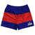 Cambodia Country Flag Rugby Shorts - Blue & Red & White