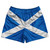 Scotland Country Flag Rugby Shorts - Blue & White