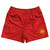Macedonia Country Flag Rugby Shorts - Red & Yellow