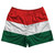 Hungary Country Flag Rugby Shorts - Red & White & Green