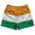India Country Flag Rugby Shorts - Orange & White & Green