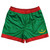 Mauritania Country Flag Rugby Shorts - Green & Gold & Red