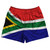 South Africa Country Flag Rugby Shorts - Green & Yellow & Red